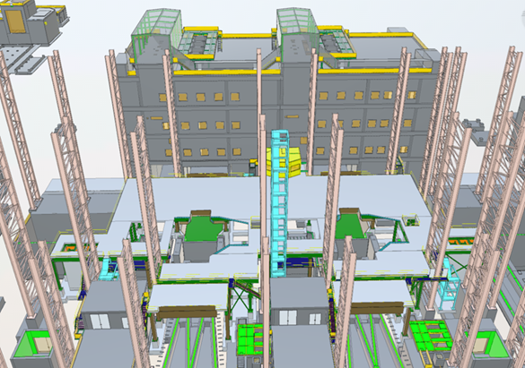 Basic design fondazioni tecnologiche acciaieria — dimensionamento da carichi macchina